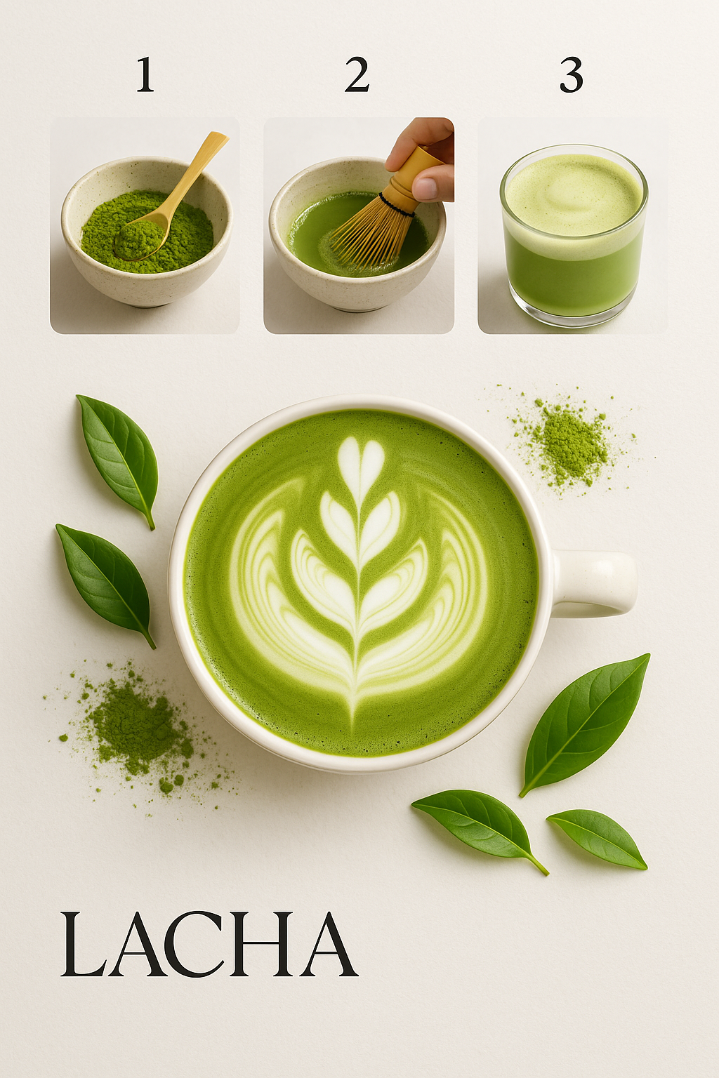 Latte Matcha Japoneză – Pudră Premium Japoneză 70g